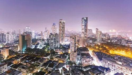 印度城市图片,色彩斑斓的都市画卷