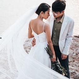 夏天结婚照片,记录幸福瞬间的结婚照