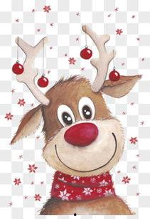 圣诞鹿图片,温馨圣诞节的守护者
